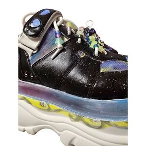 Dolls Kill Custom Handpainted Fairywalker Platform Sneakers